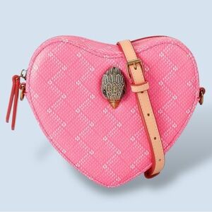 Kurt Geiger Pink Heart Mini Bag